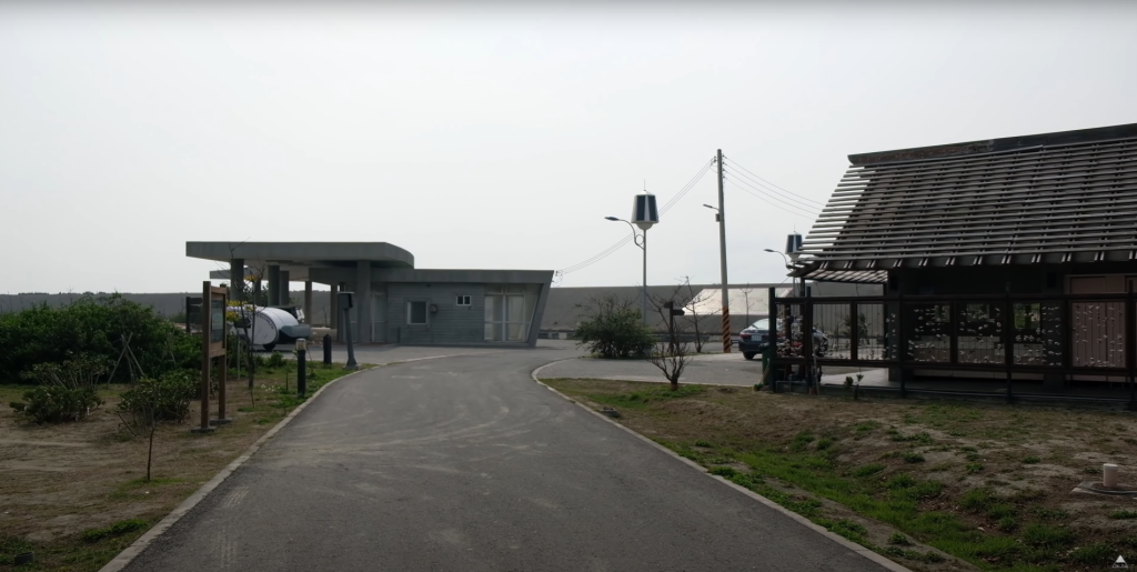 口湖海口故事園區入口與場地全景